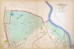Plate 010 - Watertown, Mount Auburn Cemetery, Charles River, Watertown - Belmont - Arlington - Lexington 1898